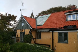 byte av takpannor 0869